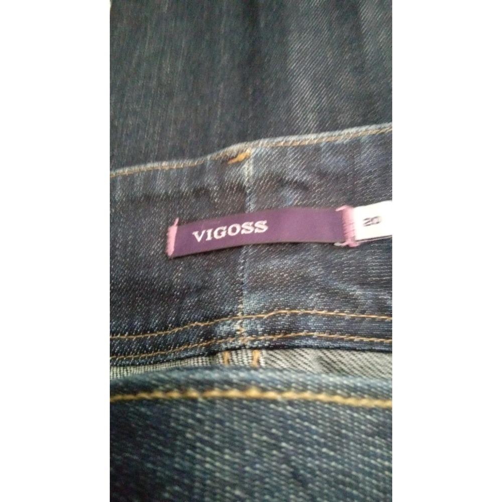 Vigoss Bootcut Jeans‎ Dark Wash Denim Low Rise Women's Size 20